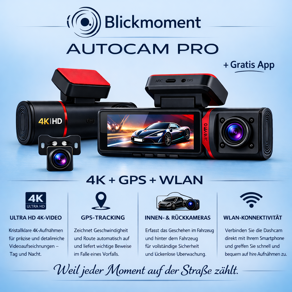 BLICKMOMENT™ Autocam Pro 4K Ultra HD | Das Original